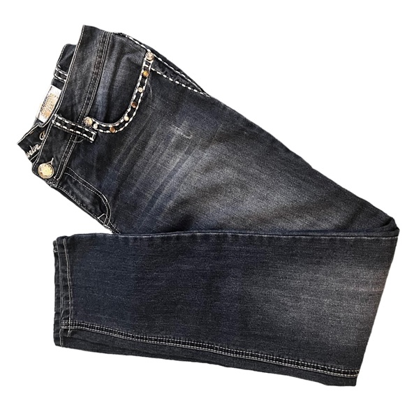 Twelve K Bedazzled Jeans - Picture 4 of 7